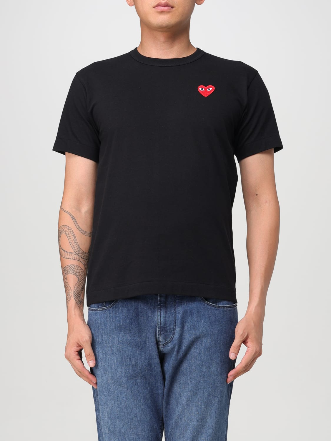 Giglio T-shirt con logo Comme Des Garcons Play