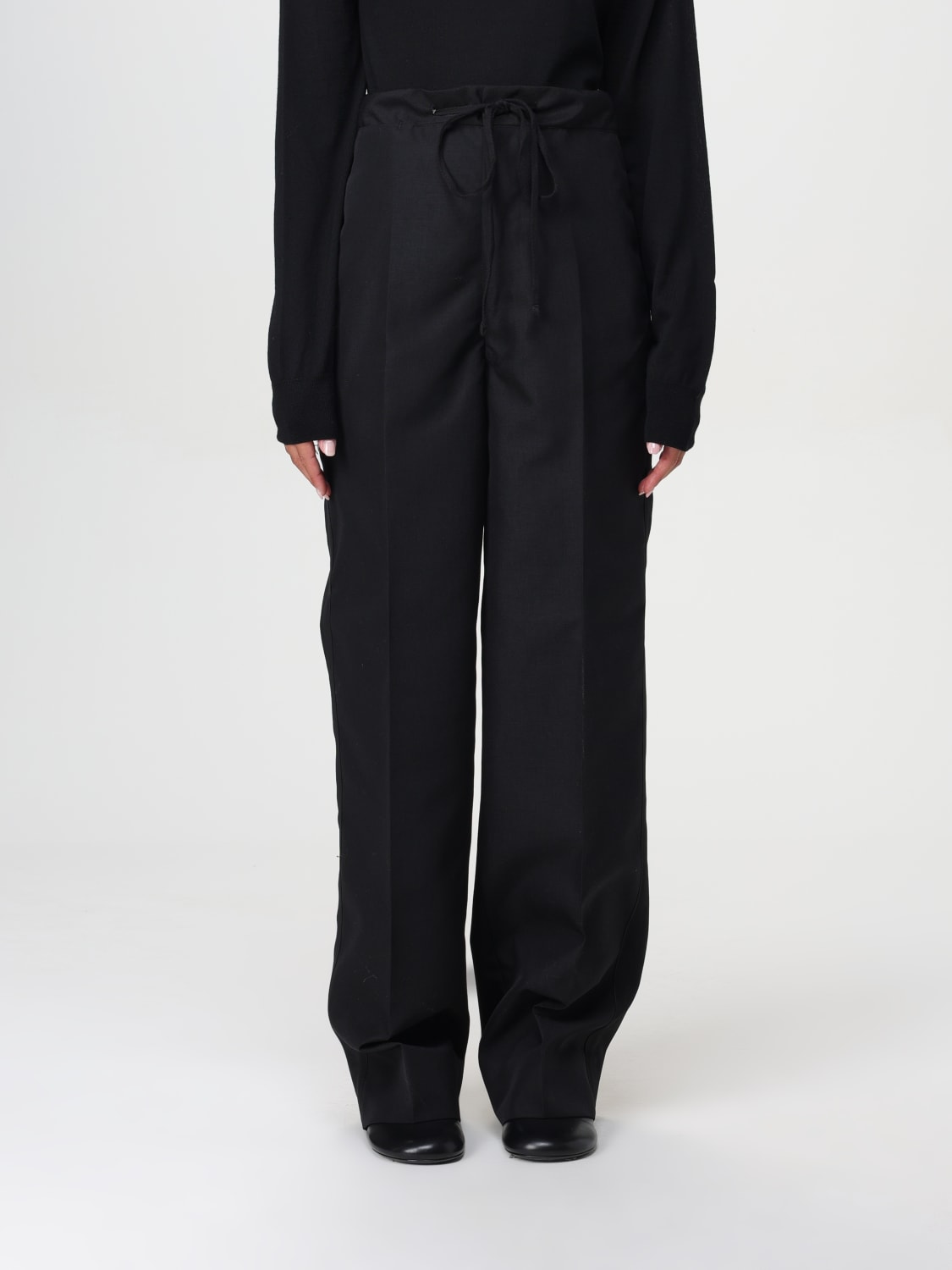 MAISON MARGIELA PANTS: Pants woman Maison Margiela, Black - Img 1