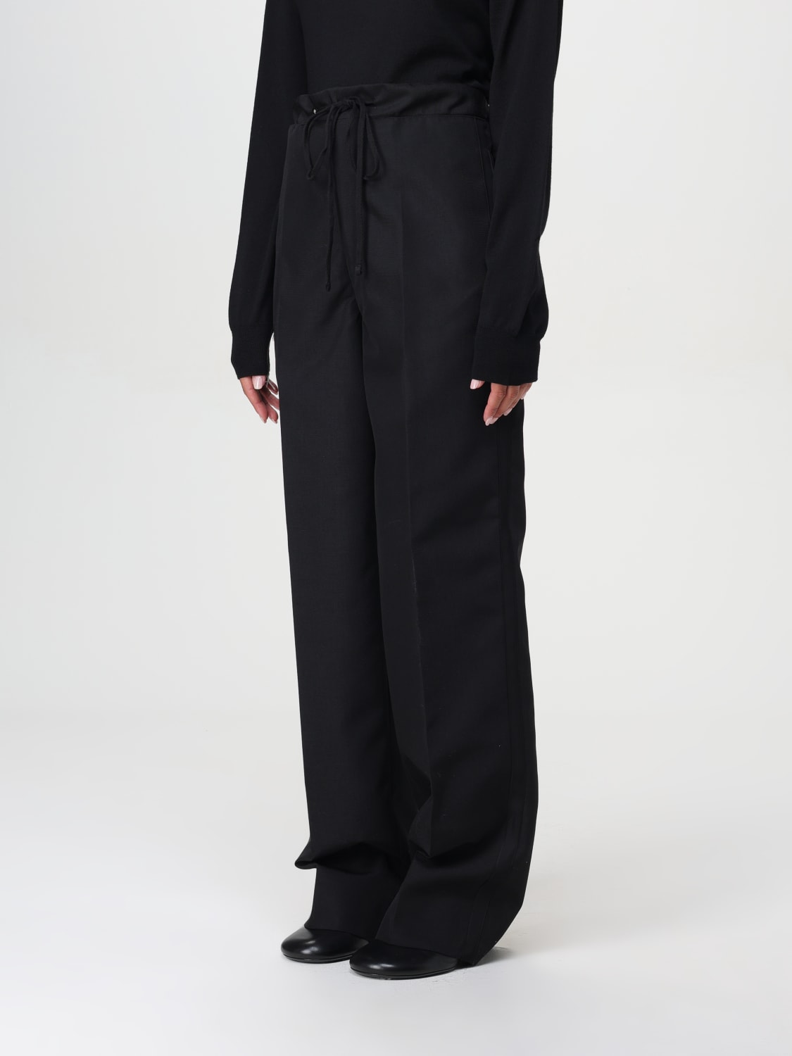 MAISON MARGIELA PANTS: Pants woman Maison Margiela, Black - Img 4