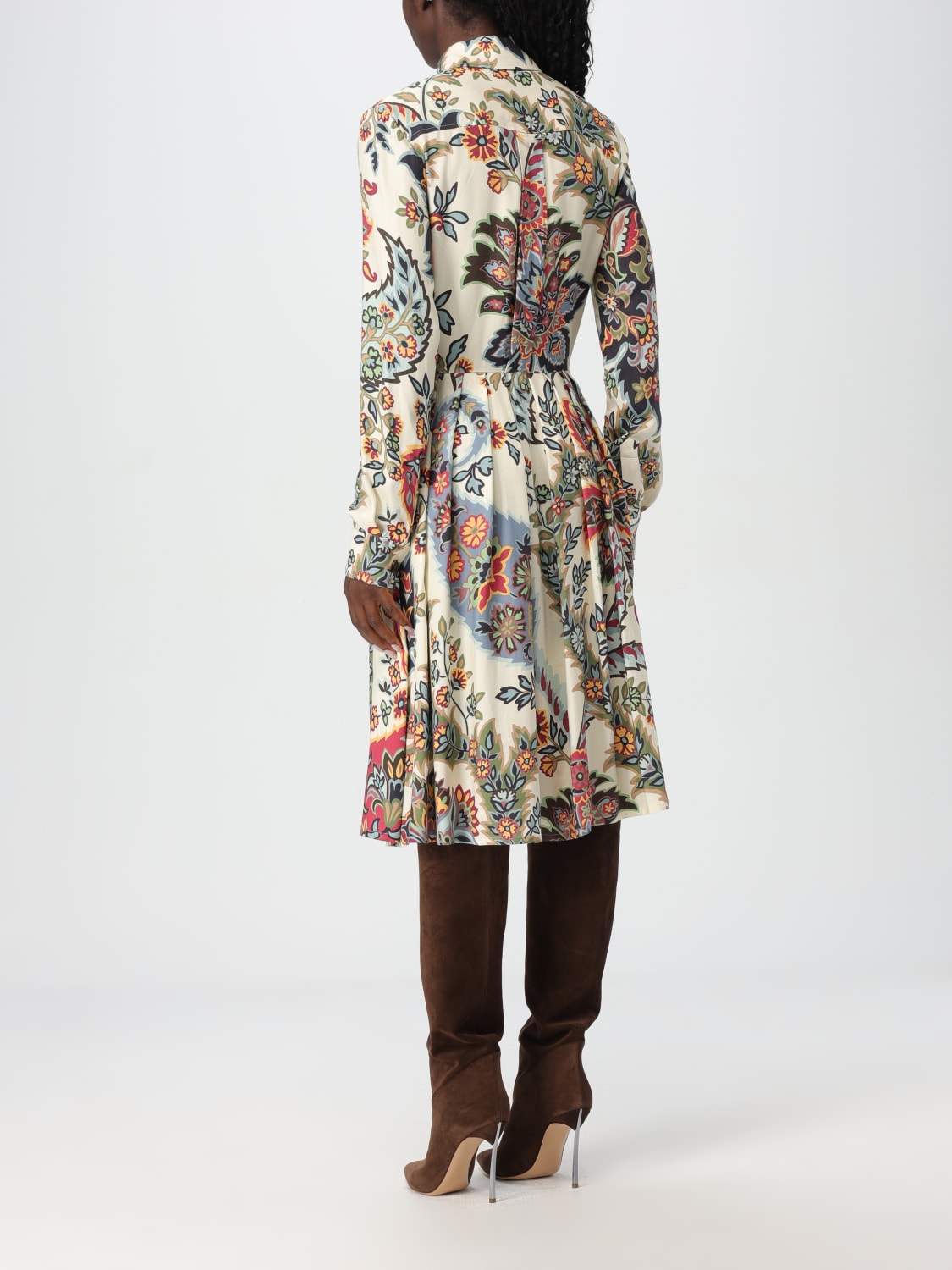 ETRO DRESS: Dress woman Etro, Beige - Img 3