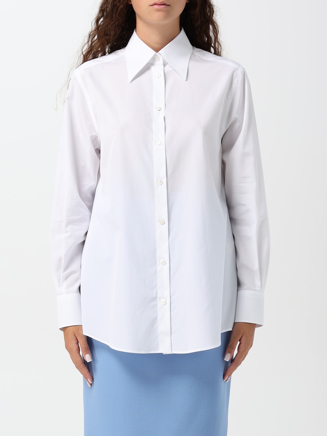 DOLCE & GABBANA CAMISA: Camisa mujer Dolce & Gabbana, Blanco - Img 1