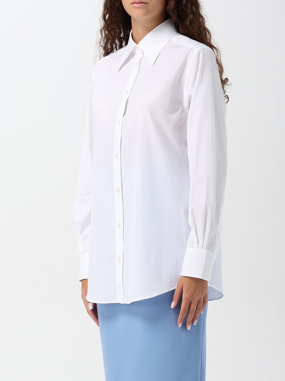 DOLCE & GABBANA CAMISA: Camisa mujer Dolce & Gabbana, Blanco - Img 3