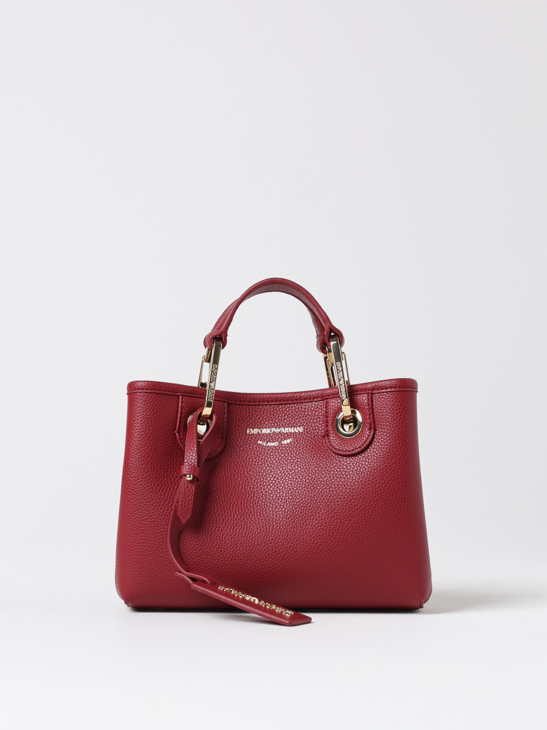 EMPORIO ARMANI：ショルダーバッグ レディース - レッドパープル | GIGLIO.COMオンラインのEmporio Armani  ハンドバッグ EW000382AF12036