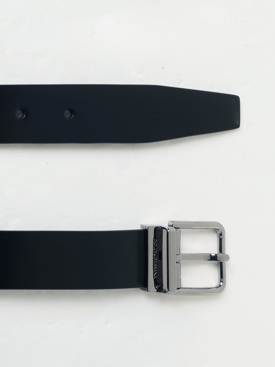 DOLCE & GABBANA BELT: Belt men Dolce & Gabbana, Black - Img 2