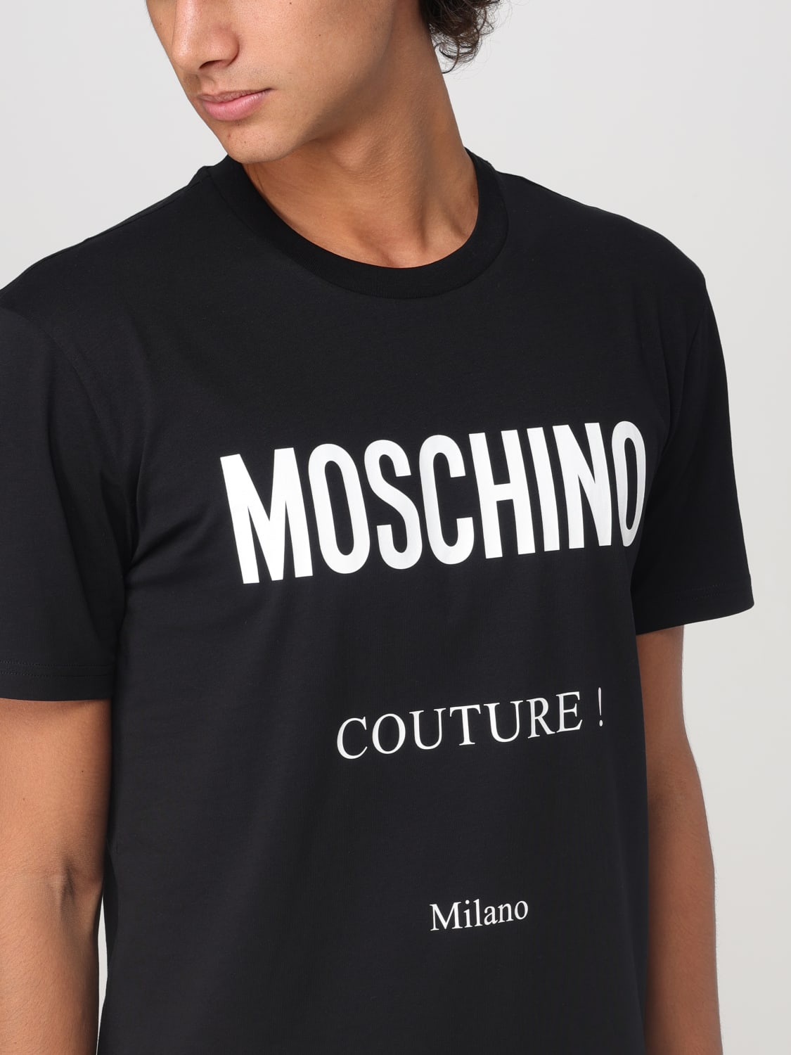 MOSCHINO COUTURE T-SHIRT: T-shirt men Moschino Couture, Black - Img 5