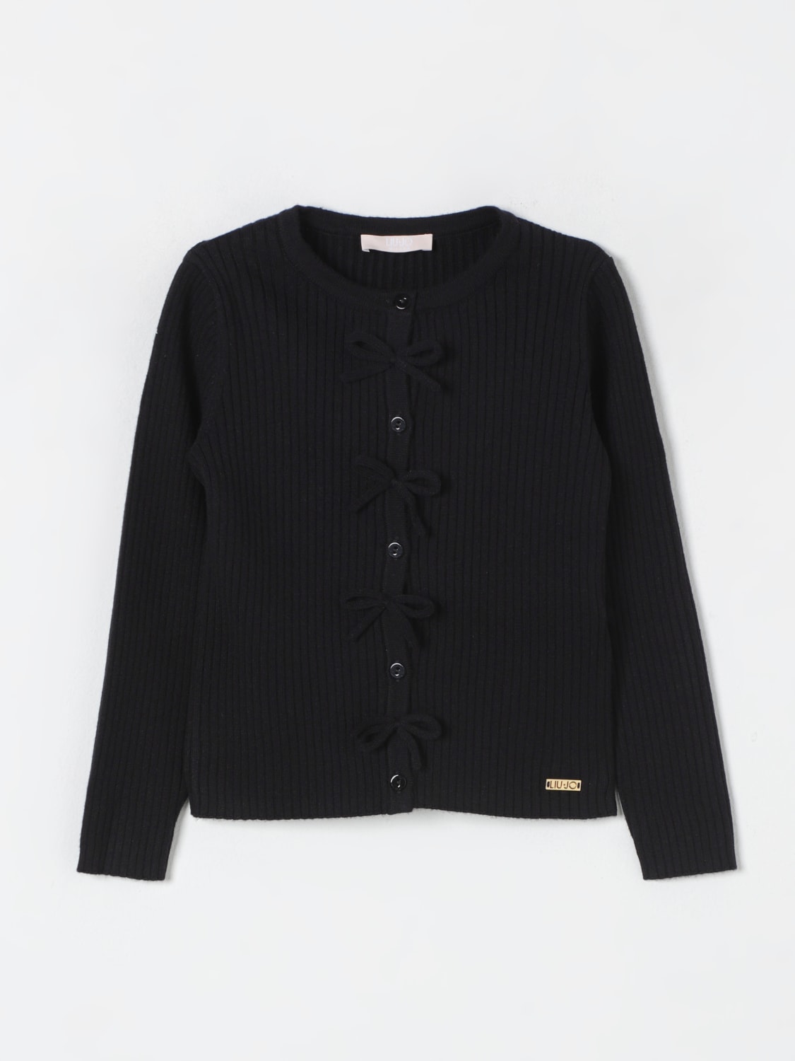 LIU JO SWEATER: Jacket kids Liu Jo, Black - Img 1