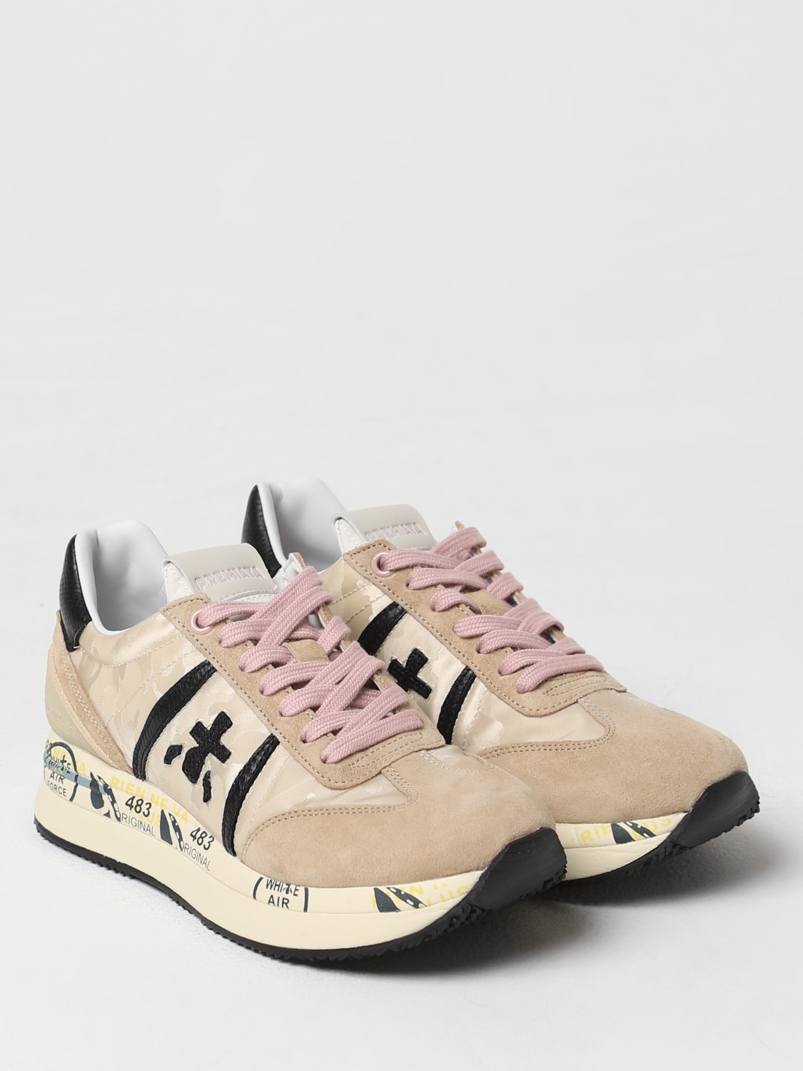 スニーカー PREMIATA Women Sneakers 419648 CONNY Beige Sneakers Conny Beige