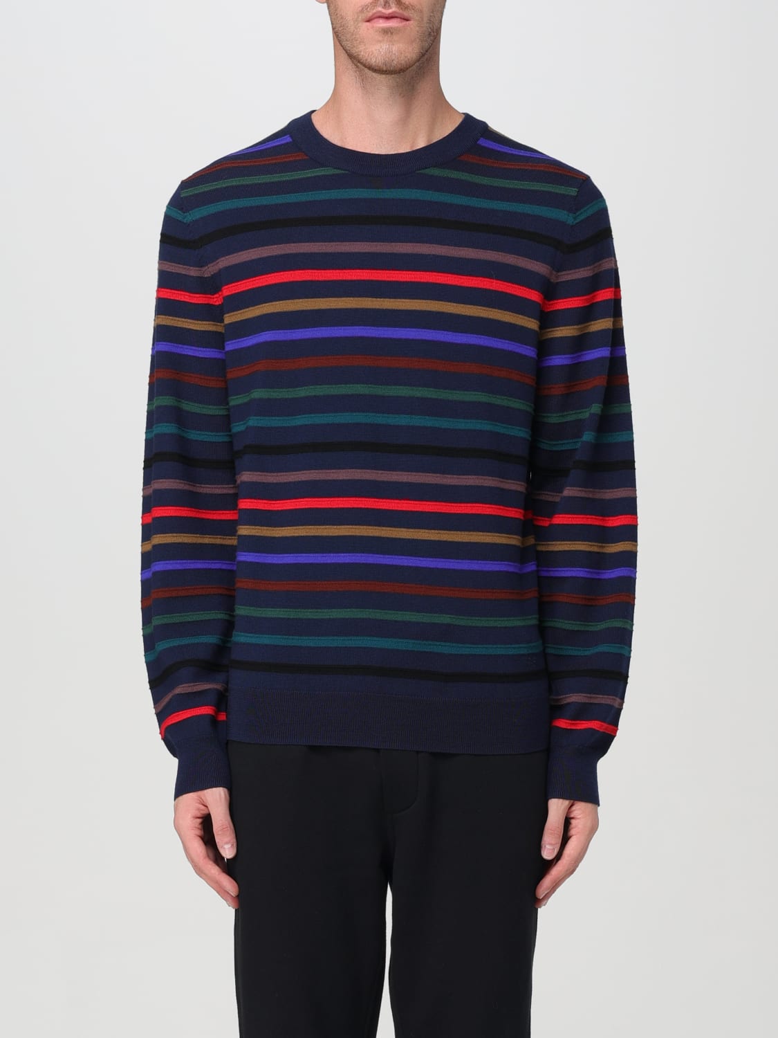 PS PAUL SMITH SWEATER: Sweater men Ps Paul Smith, Blue - Img 1