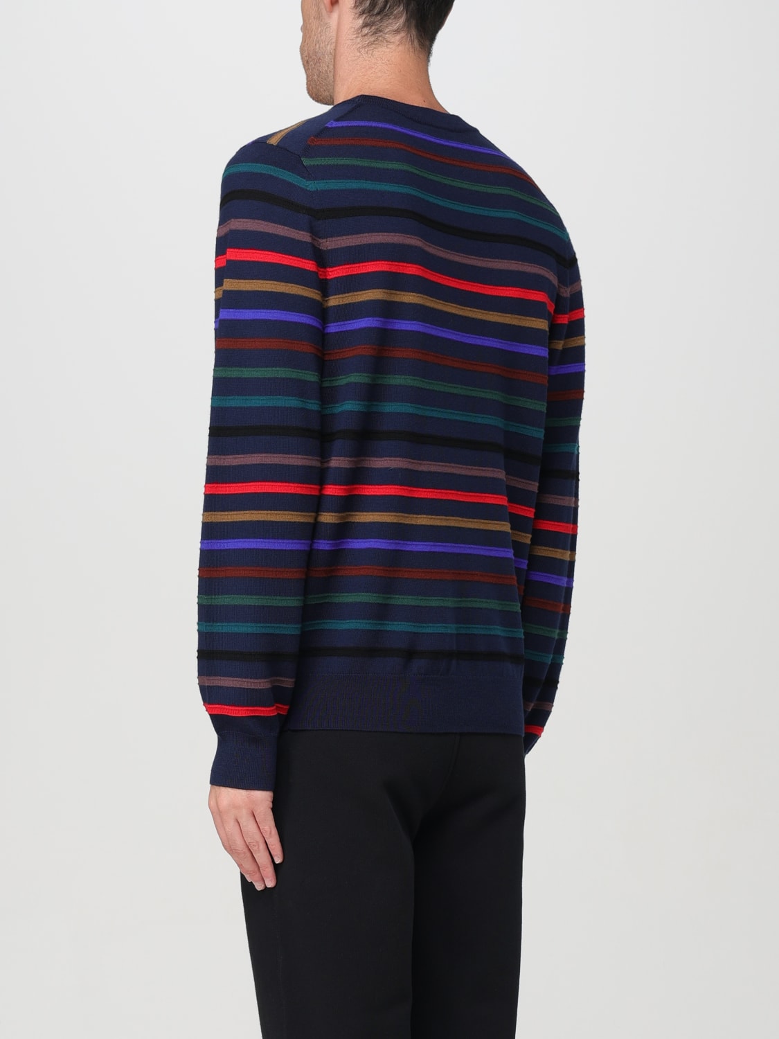 PS PAUL SMITH SWEATER: Sweater men Ps Paul Smith, Blue - Img 2