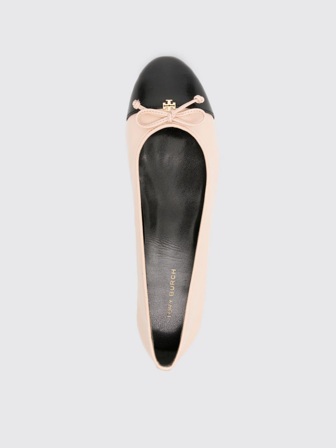 バレエシューズ TORY BURCH ballet flats with contrasting toe 154512 Tory Burch Outlet: Shoes woman - Pink | Tory Burch ballet