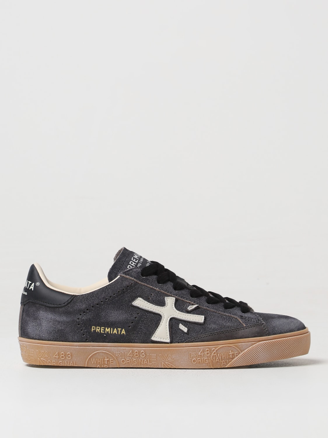 Giglio Sneakers Steven Premiata in pelle