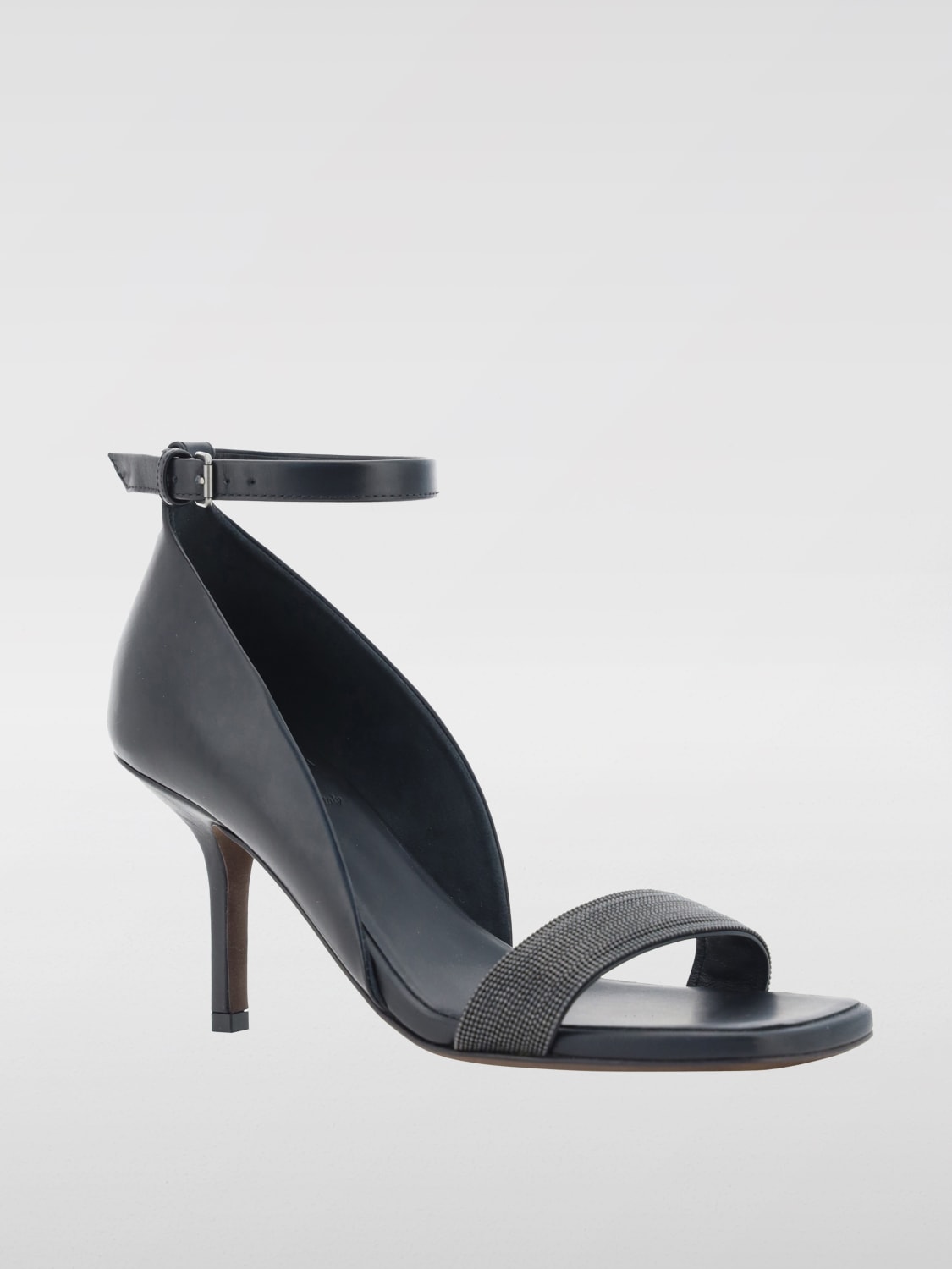 BRUNELLO CUCINELLI HEELED SANDALS: Shoes woman Brunello Cucinelli, Black - Img 2