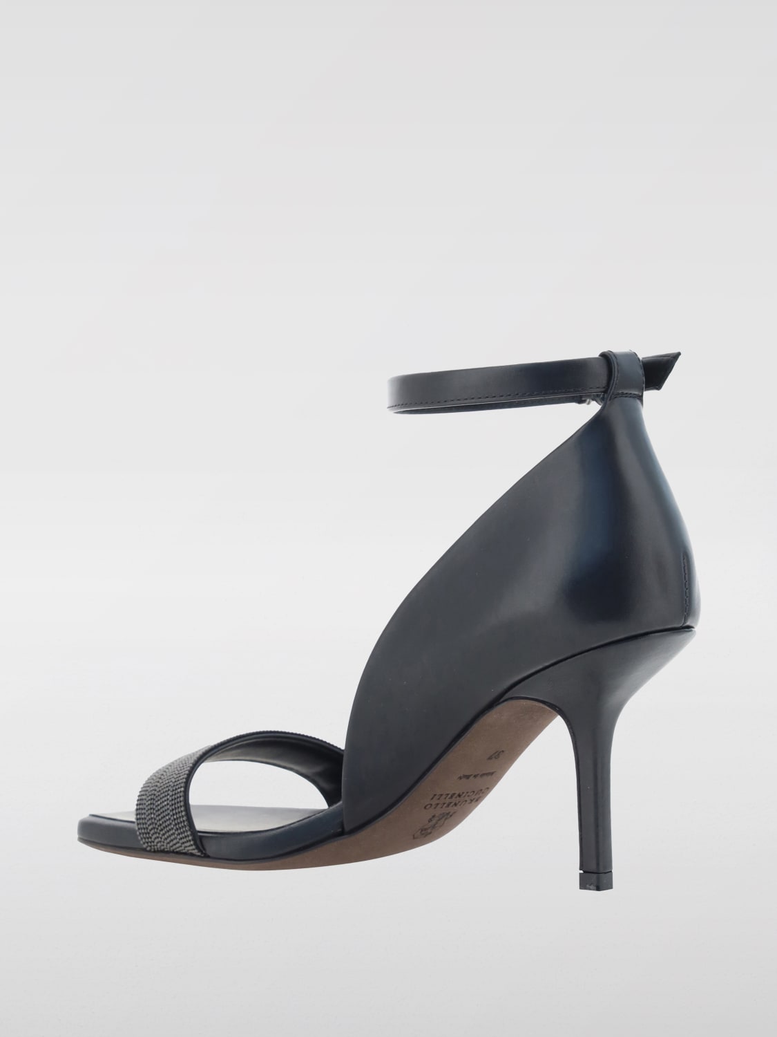 BRUNELLO CUCINELLI HEELED SANDALS: Shoes woman Brunello Cucinelli, Black - Img 3