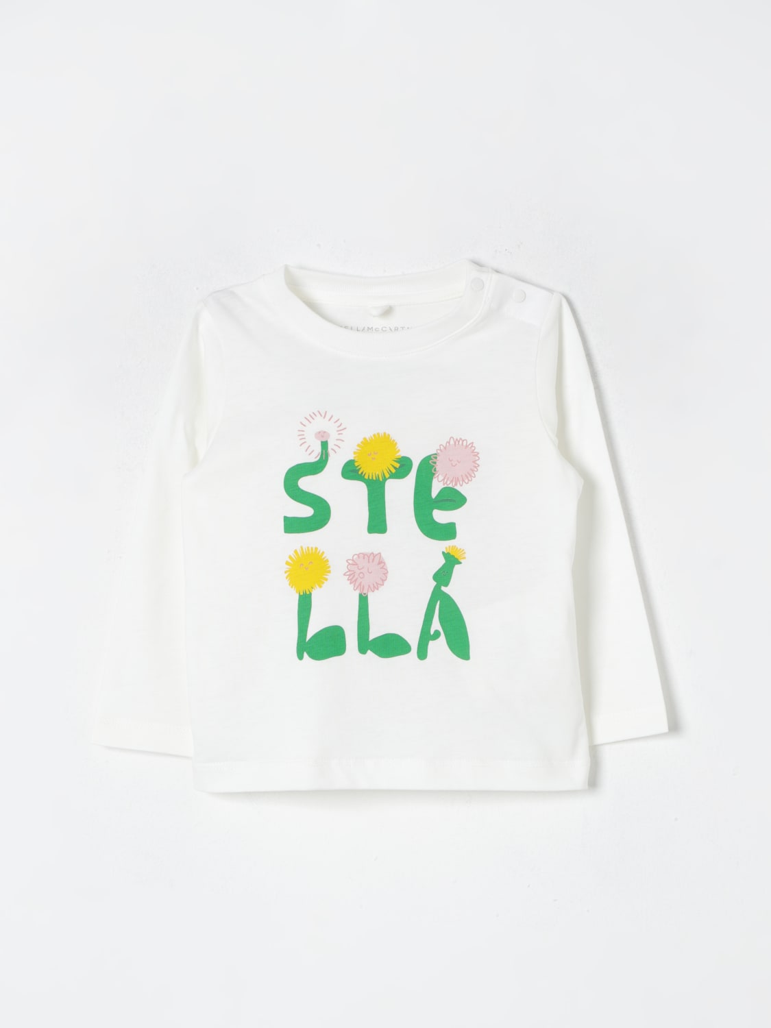 STELLA MCCARTNEY KIDS 티셔츠: 상의 남아 Stella McCartney Kids, 화이트 - Img 1