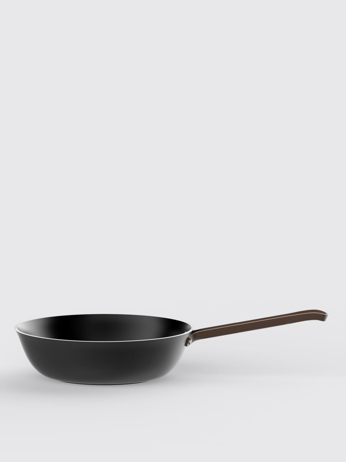 ALESSI ACCESSORI DA CUCINA: Padella Edo Alessi in alluminio con rivestimento antiaderente , Nero - Img 1