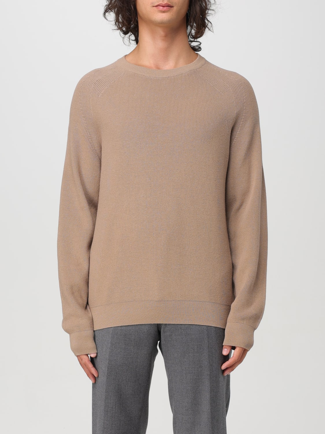 BOSS SWEATER: Sweater men Boss, Beige - Img 1