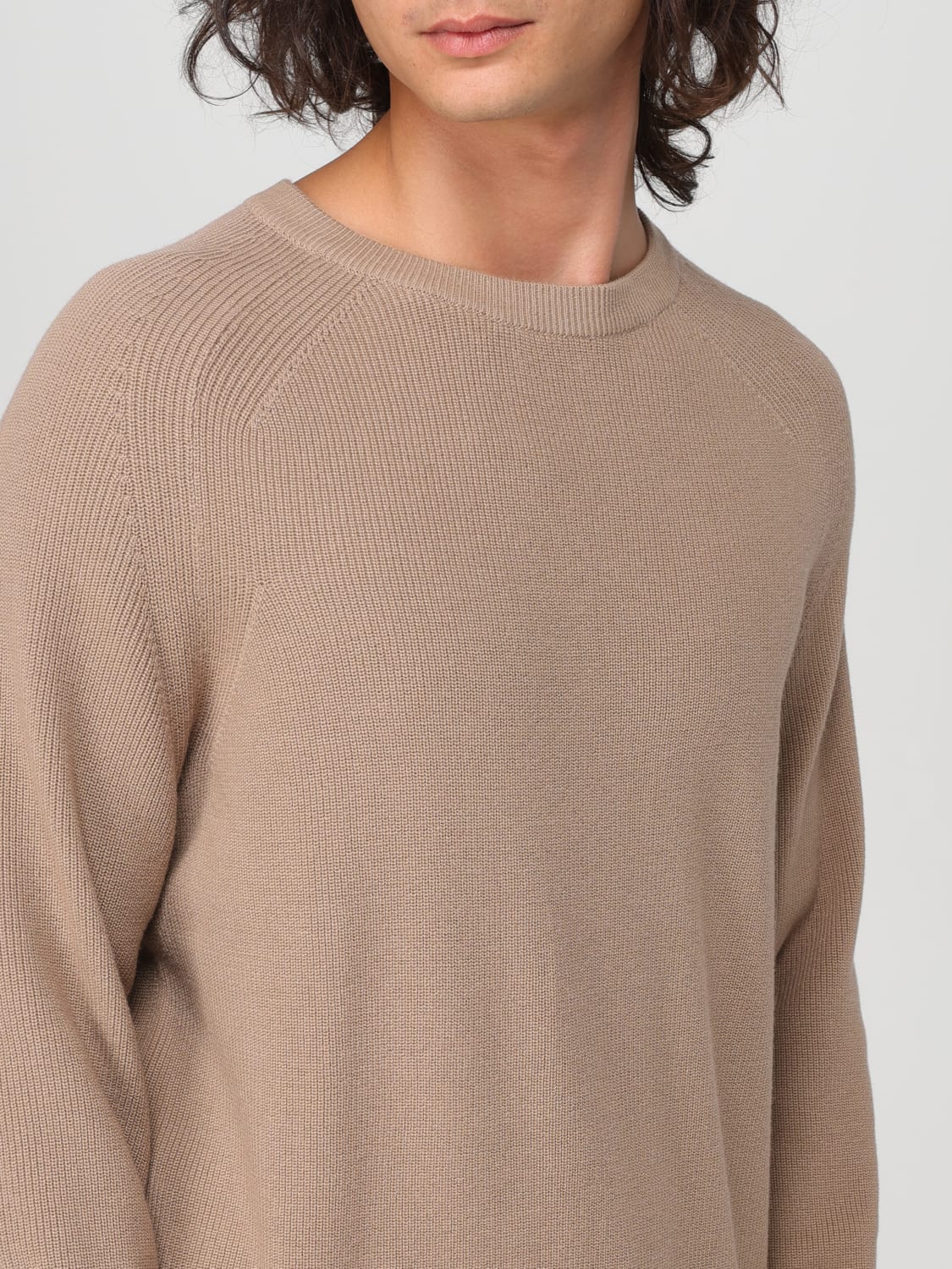 BOSS SWEATER: Sweater men Boss, Beige - Img 3