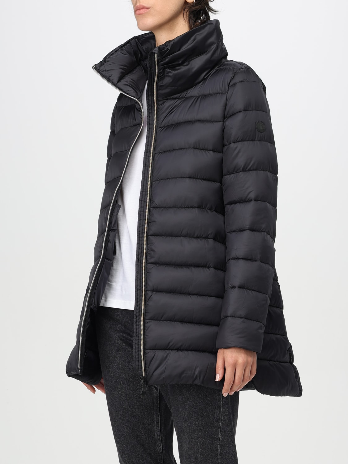 SAVE THE DUCK JACKE: Mantel damen Save The Duck, Schwarz - Img 3