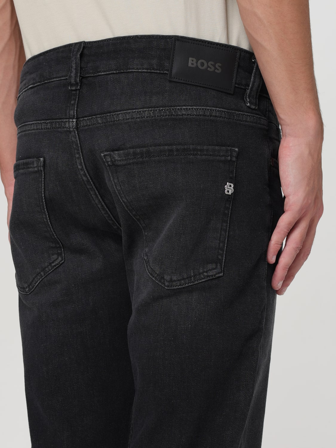 BOSS JEANS: Jeans men Boss, Grey - Img 3