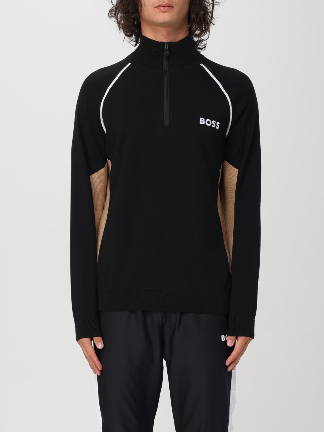 BOSS SWEATSHIRT: Sweatshirt herren Boss, Schwarz - Img 1