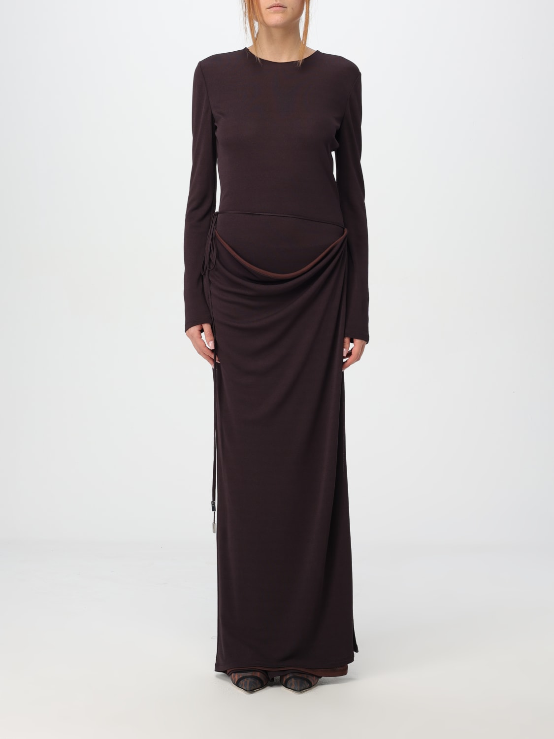 FENDI DRESS: Dress woman Fendi, Plum - Img 1