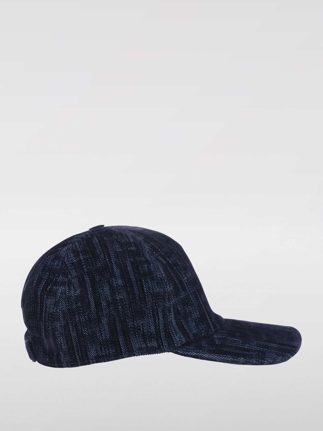 FENDI HAT: Hat men Fendi, Blue - Img 2