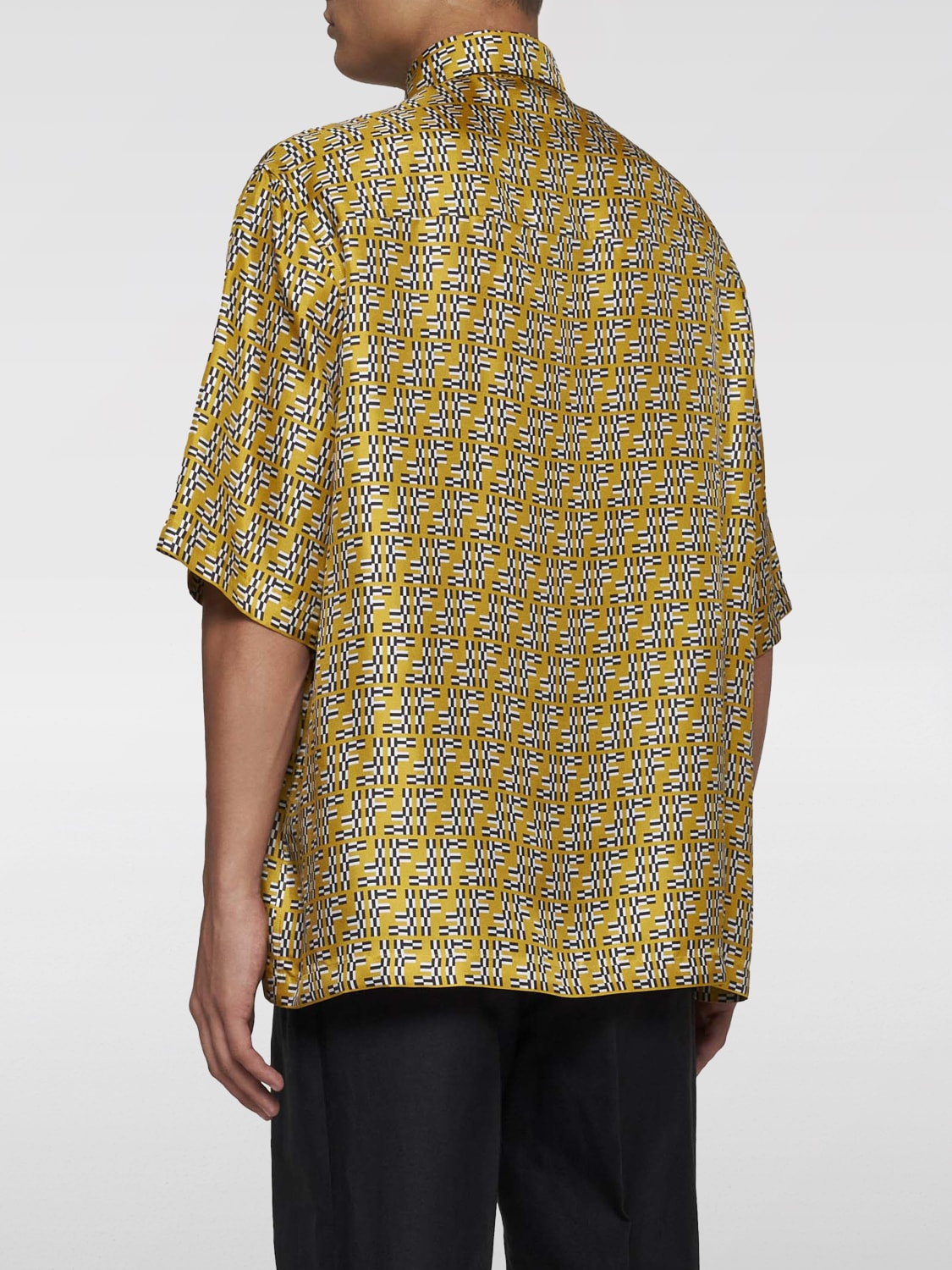 FENDI SHIRT: Shirt men Fendi, Yellow - Img 2