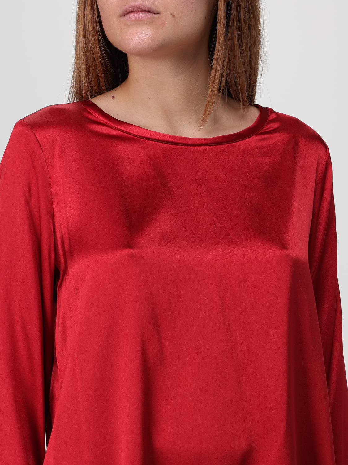 MALIPARMI TOP: Maliparmi women's blouse, Red - Img 3