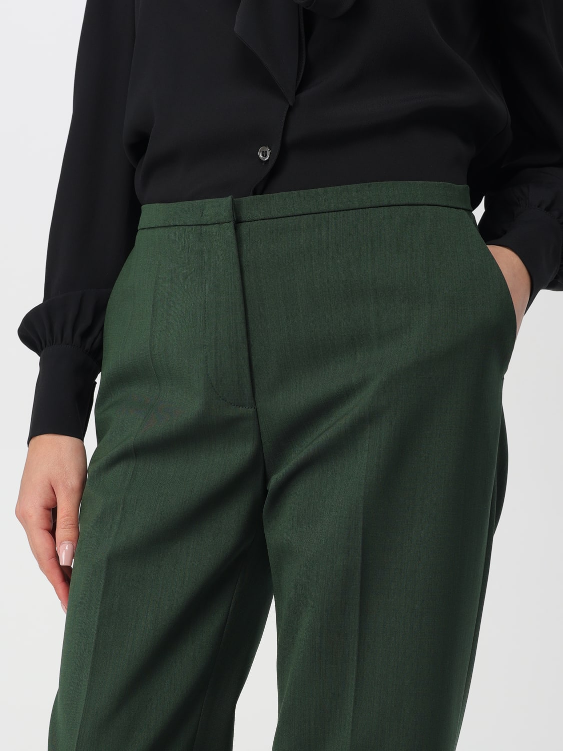 パンツ PHILOSOPHY DI LORENZO SERAFINI Woman Pants Grey 03037126 philosophy-di-lorenzo-serafini.jpg