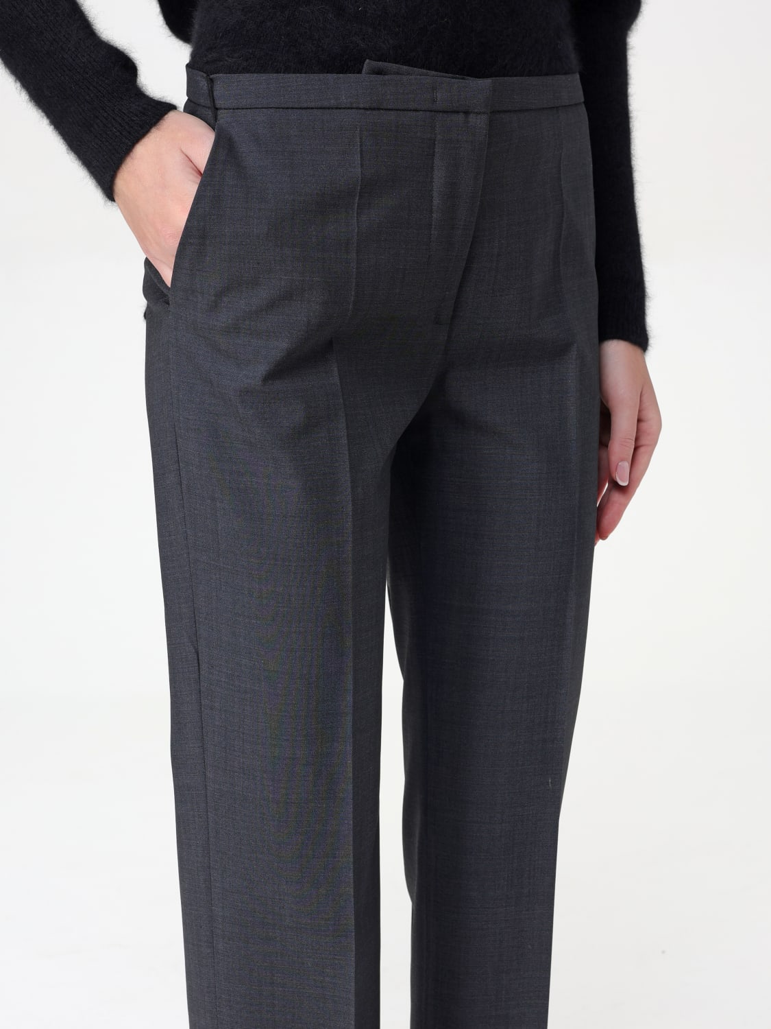 パンツ PHILOSOPHY DI LORENZO SERAFINI Woman Pants Grey 03037126 Philosophy Di Lorenzo Serafini Outlet: Pants woman - Grey