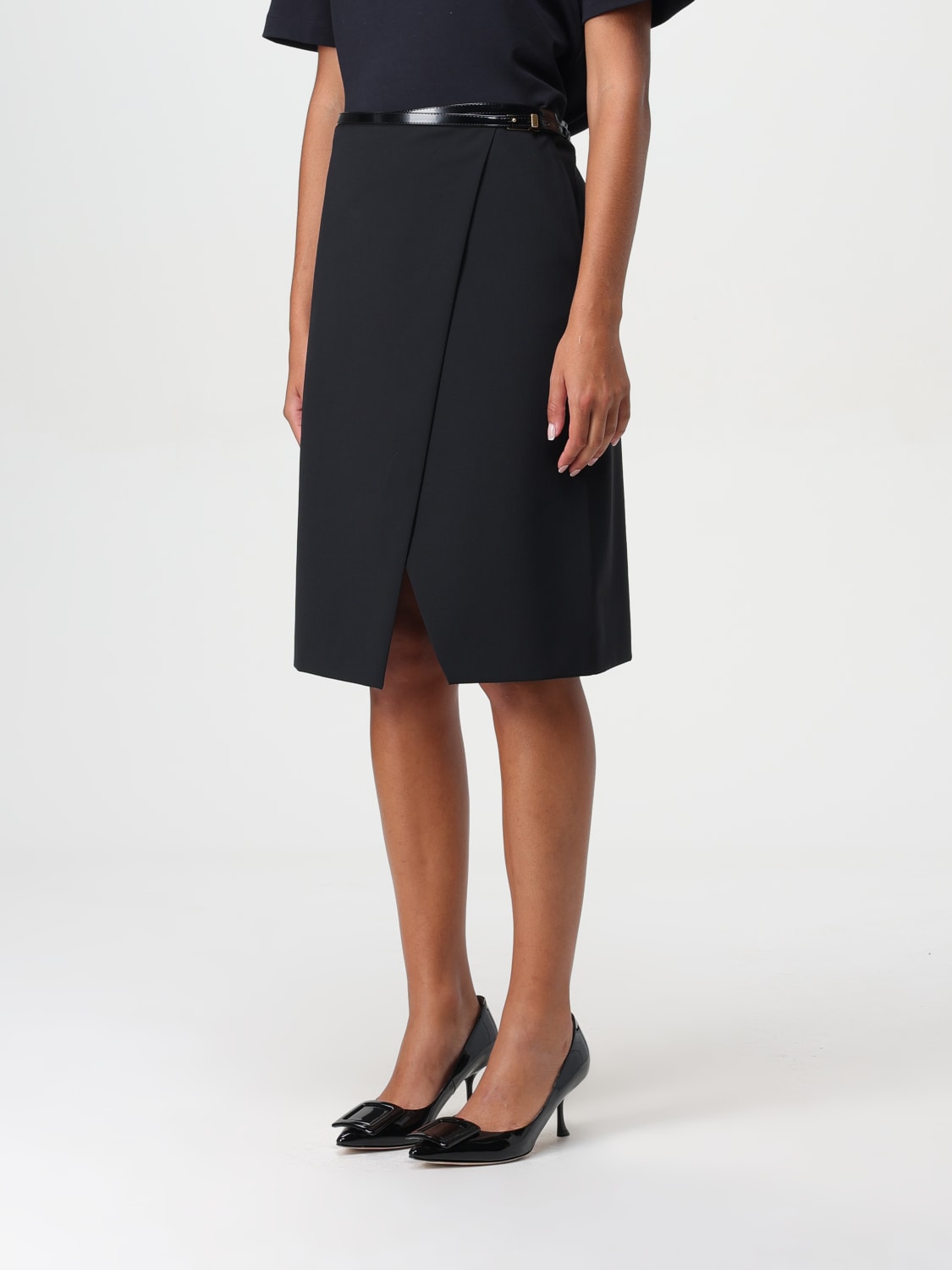 PHILOSOPHY DI LORENZO SERAFINI: Skirt woman - Black