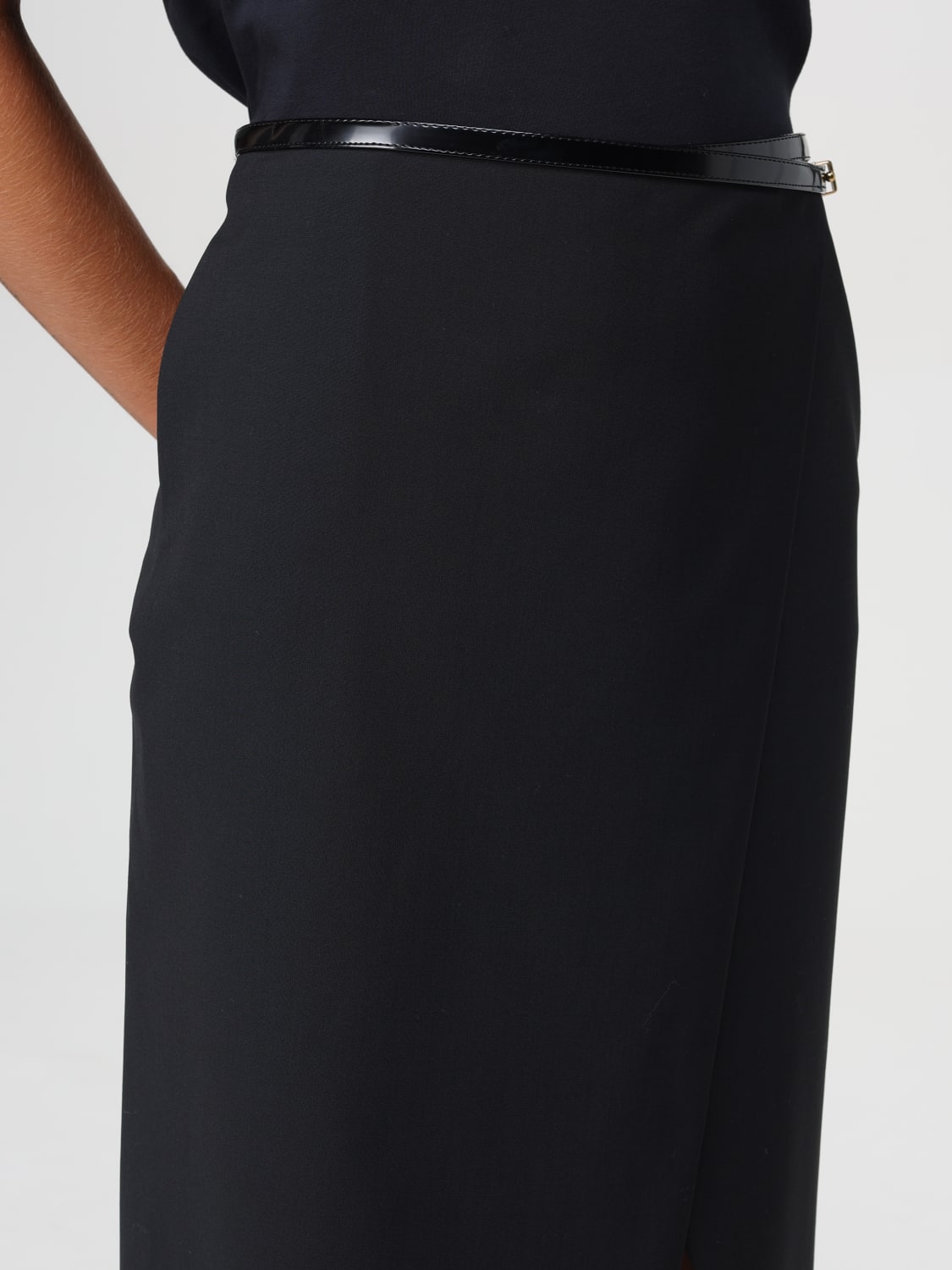 スカート PHILOSOPHY DI LORENZO SERAFINI Woman Skirt Black 01027126 Philosophy Di Lorenzo Serafini Outlet: Skirt woman - Black