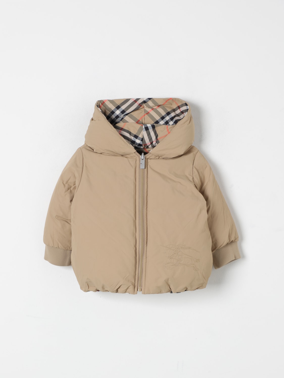 BURBERRY GIACCA: Cappotto bambino Burberry, Beige - Img 3