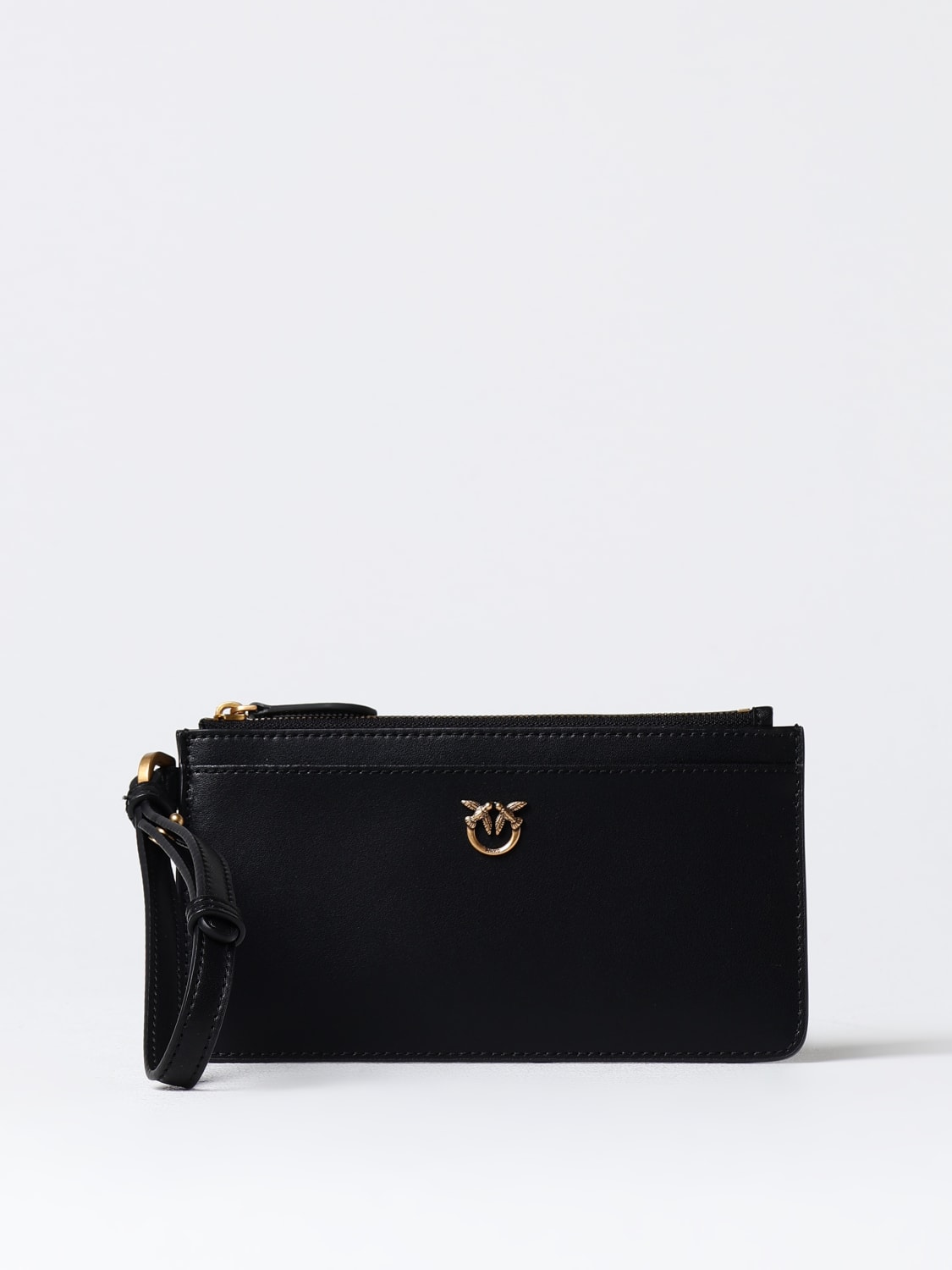 PINKO WALLET: Wallet woman Pinko, Black - Img 1