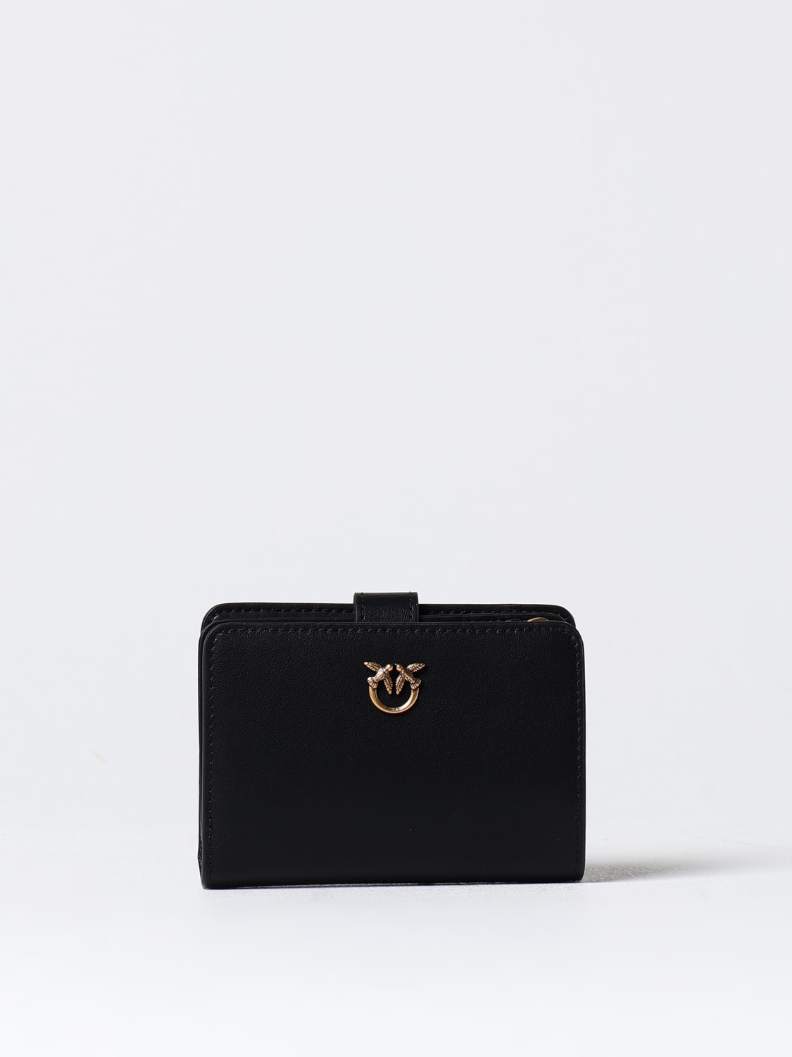 PINKO WALLET: Wallet woman Pinko, Black - Img 1