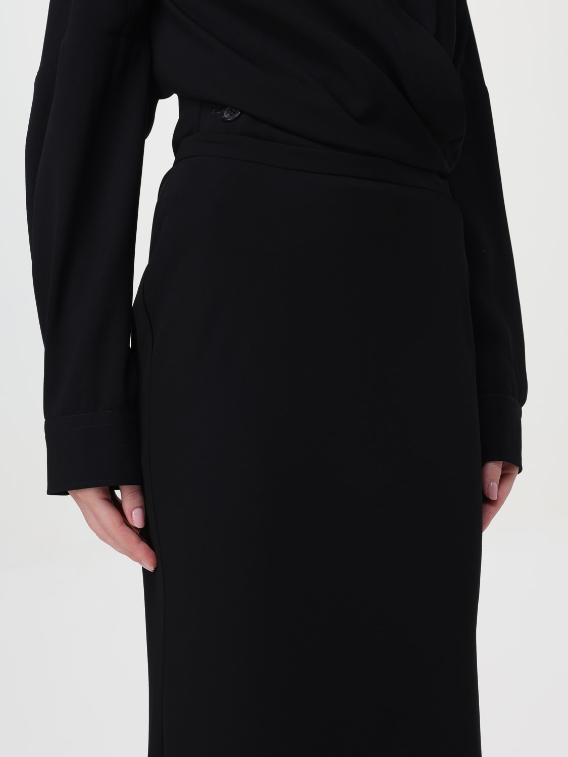 PHILOSOPHY DI LORENZO SERAFINI AW スカート Philosophy Di Lorenzo Serafini ブリーチ スカート | ブラック