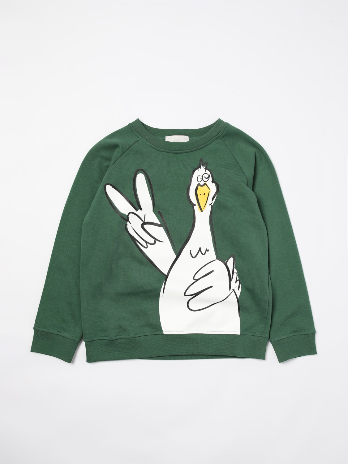 STELLA MCCARTNEY KIDS SWEATER: Sweater kids Stella McCartney Kids, Green - Img 1