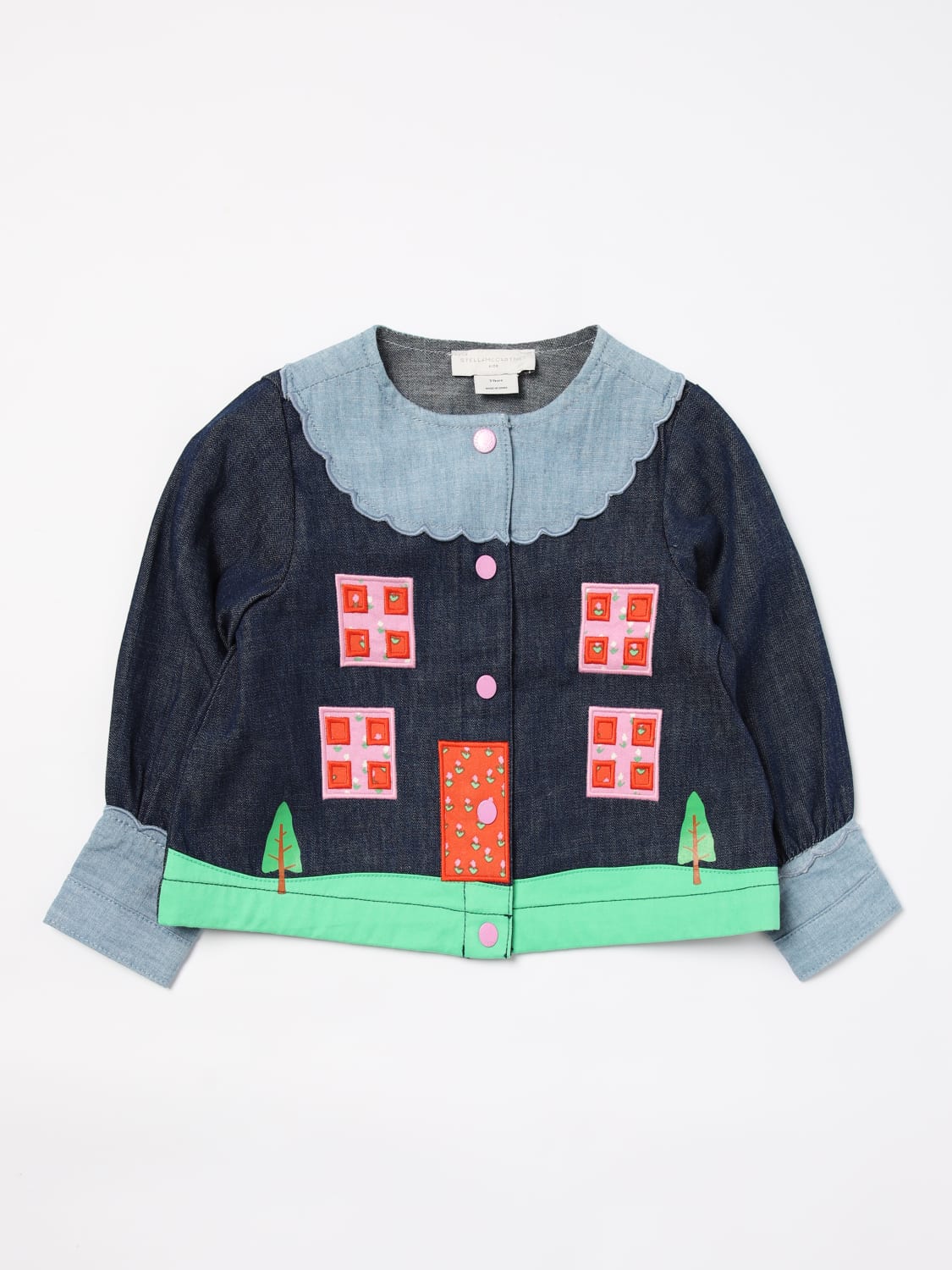 STELLA MCCARTNEY KIDS SHIRT: Shirt kids Stella McCartney Kids, Blue - Img 1