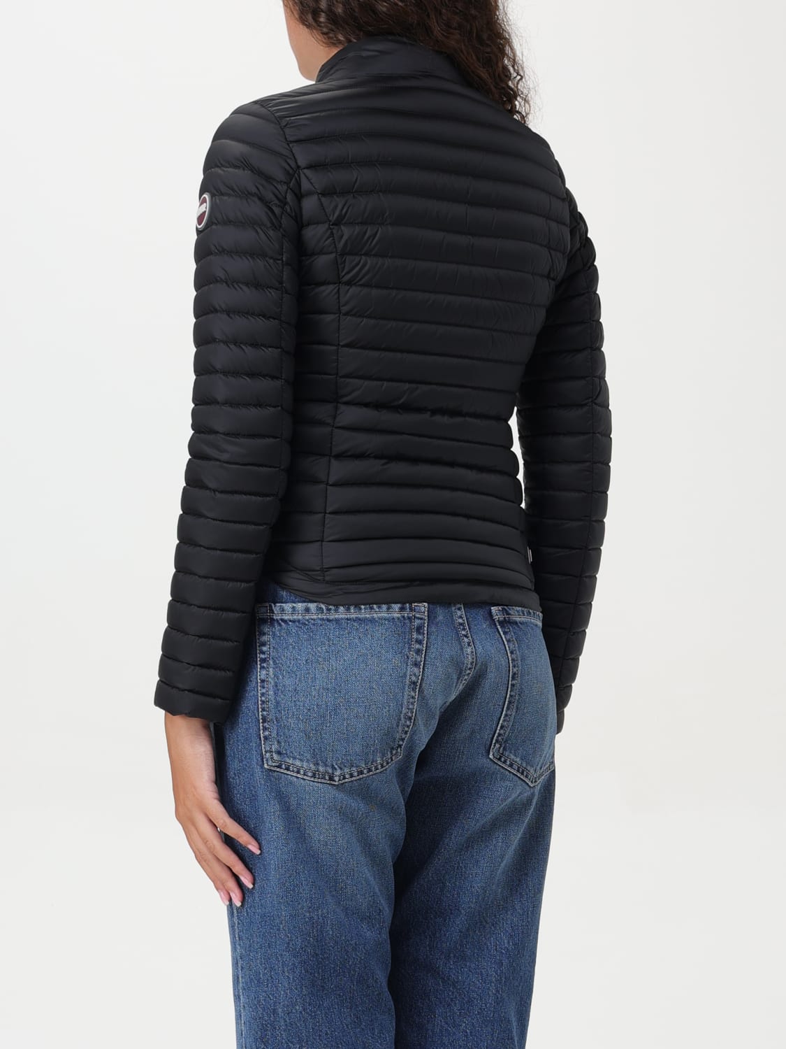 COLMAR JACKET: Colmar quilted nylon down jacket, Black - Img 2