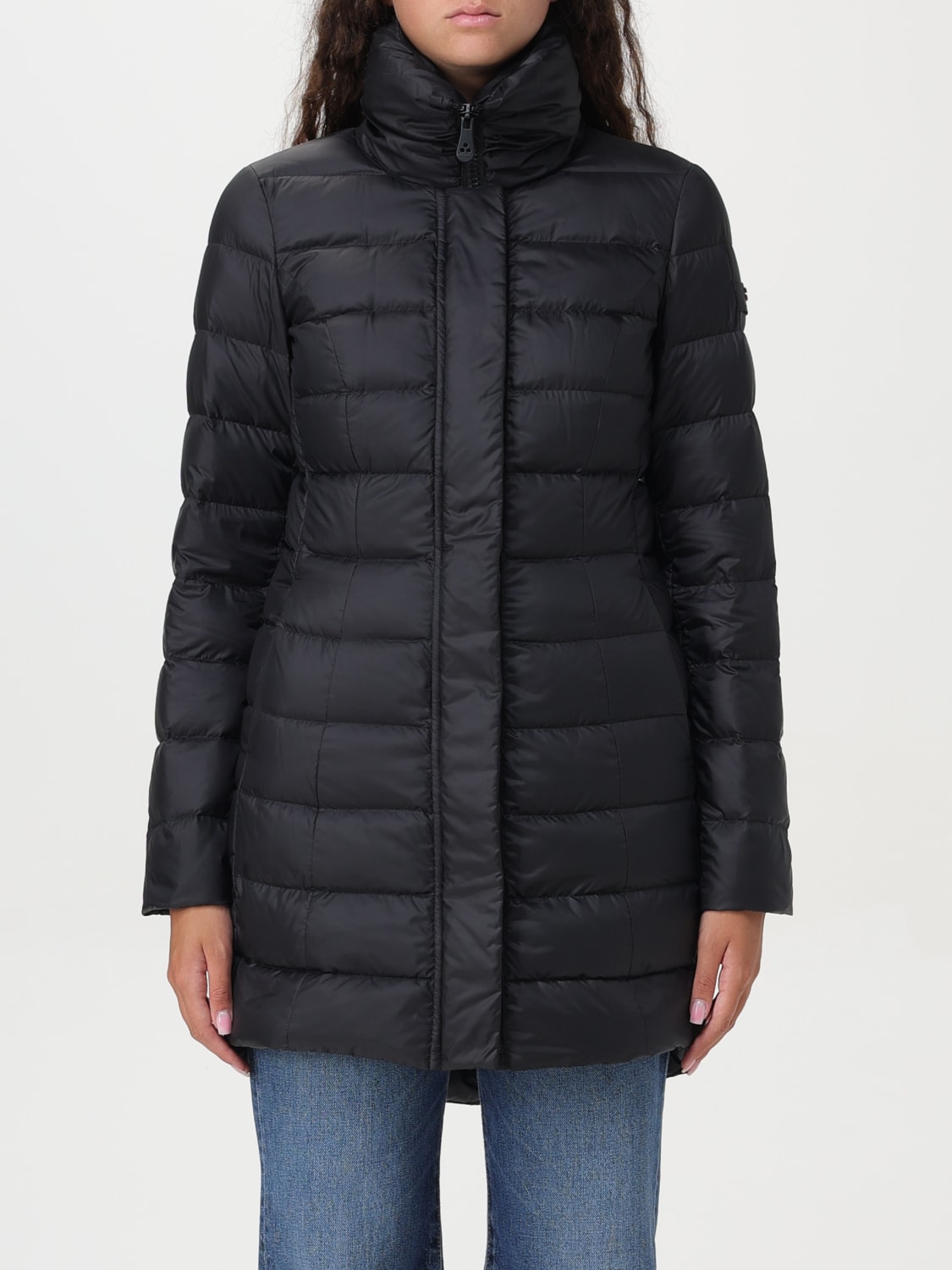 PEUTEREY JACKET: Peuterey quilted nylon down jacket, Black - Img 1