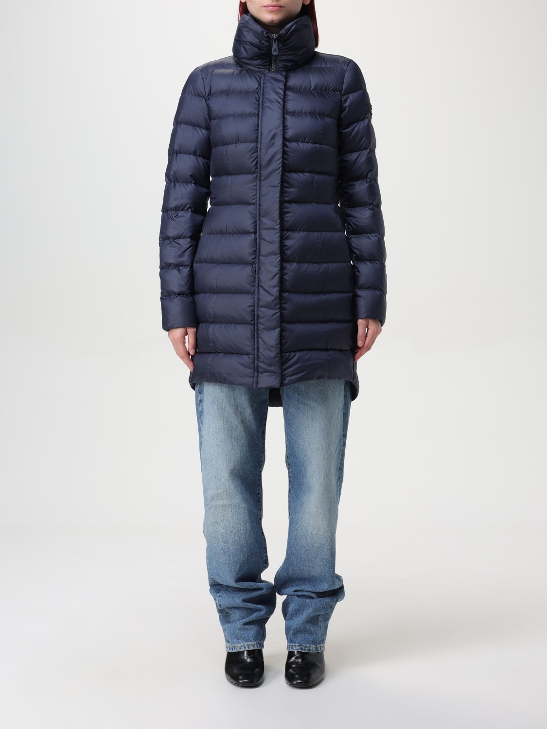 PEUTEREY JACKET: Peuterey quilted nylon down jacket, Blue - Img 1