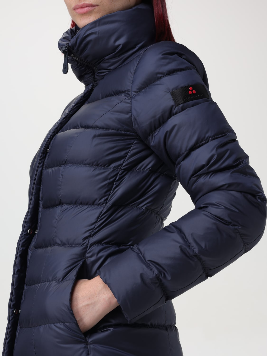 PEUTEREY JACKET: Peuterey quilted nylon down jacket, Blue - Img 4