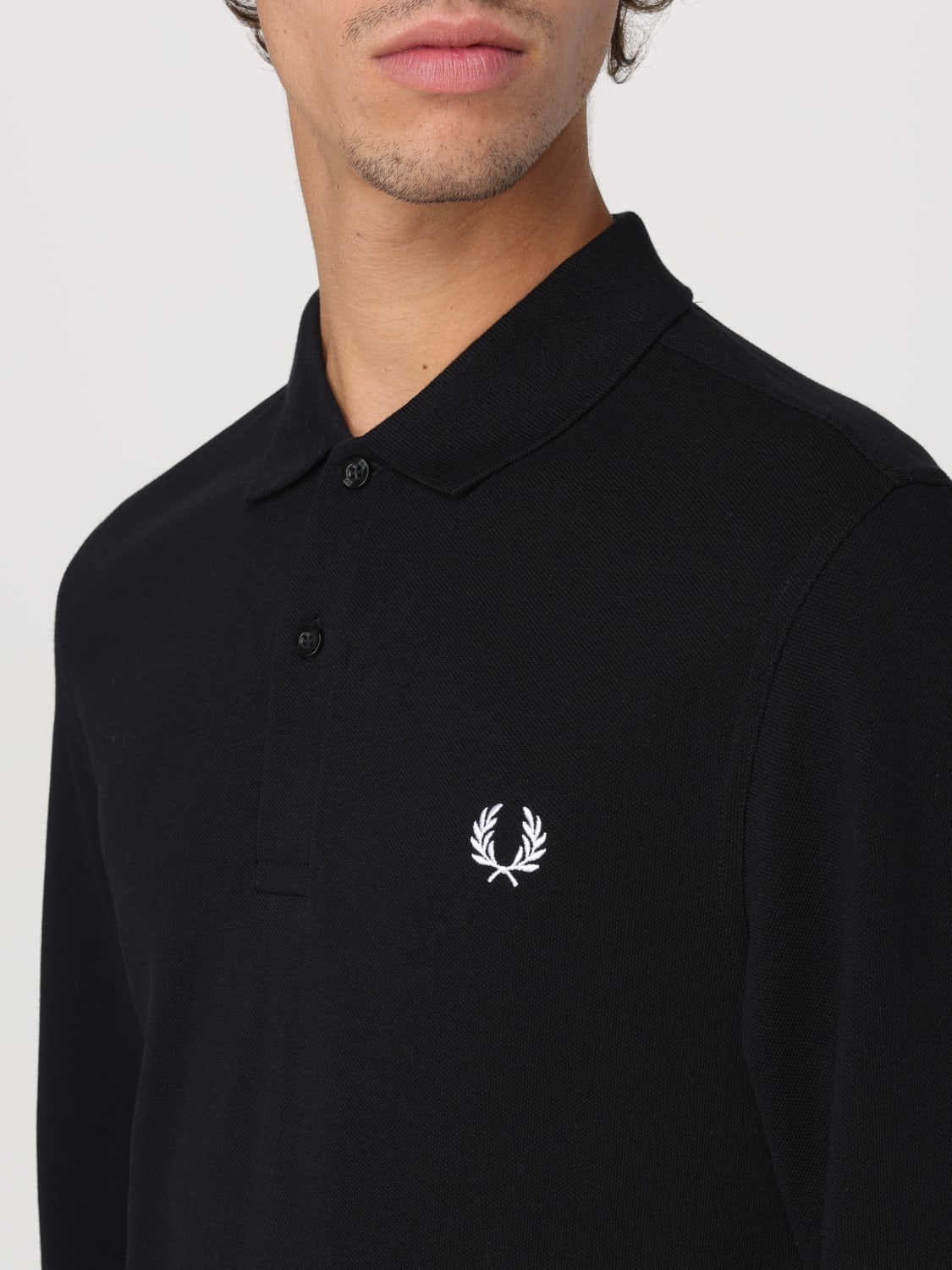 FRED PERRY POLO SHIRT: T-shirt men Fred Perry, Black 1 - Img 3