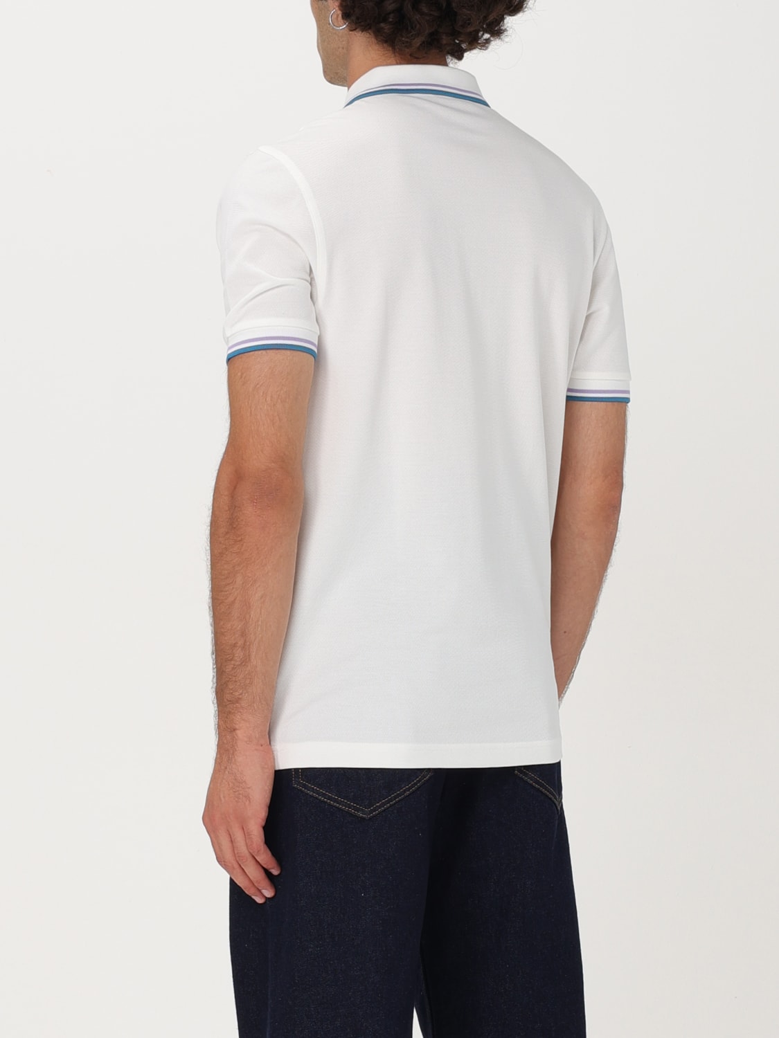 FRED PERRY POLO: T-shirt homme Fred Perry, Blanc - Img 2