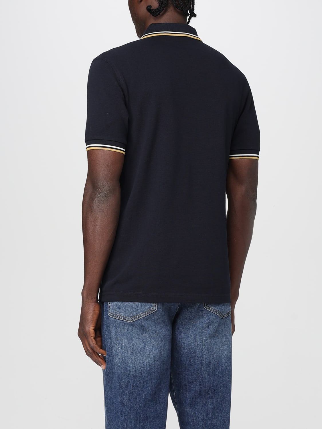 FRED PERRY POLO SHIRT: T-shirt men Fred Perry, Ocean - Img 2