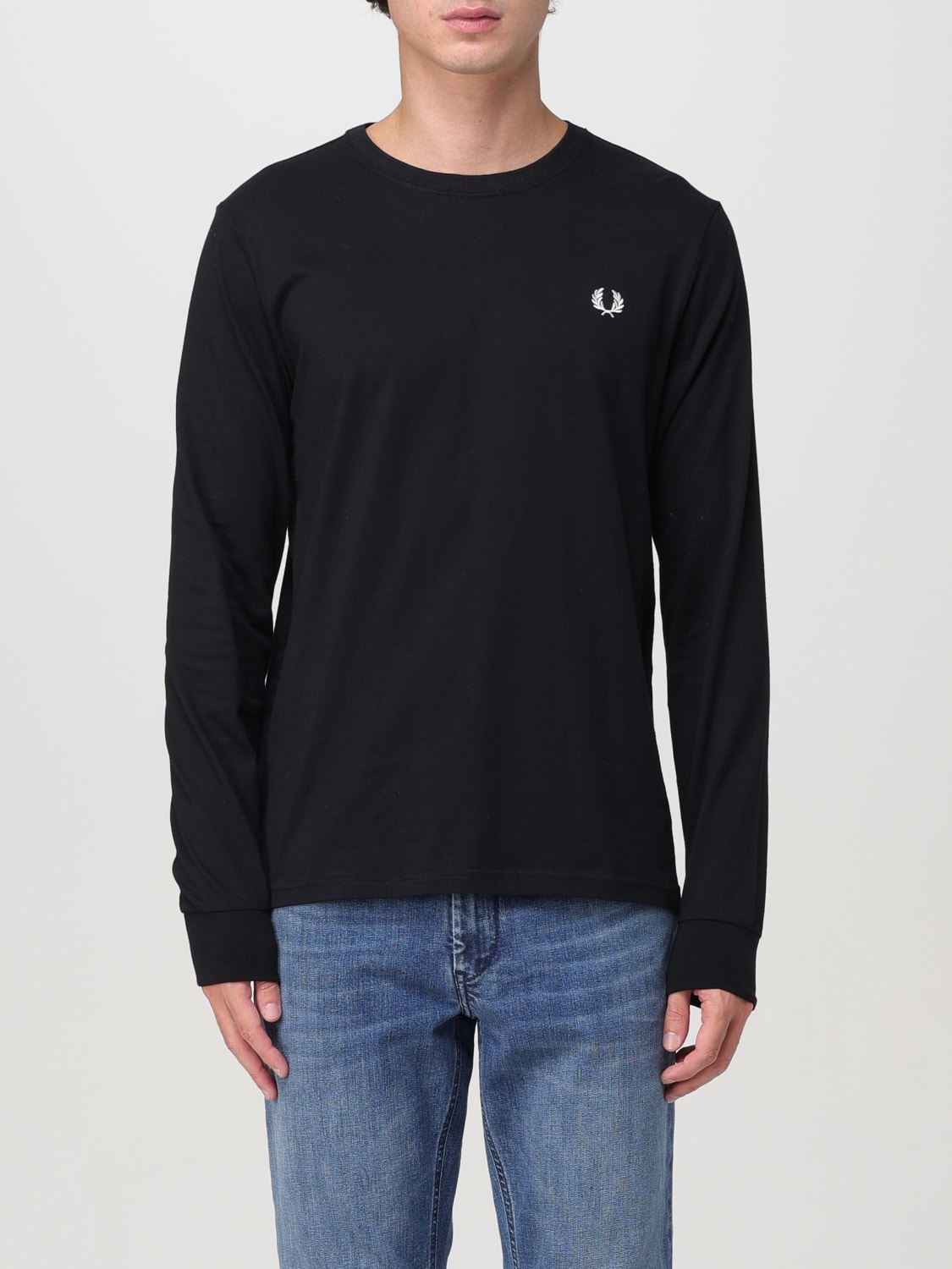 FRED PERRY T-SHIRT: T-shirt men Fred Perry, Black - Img 1