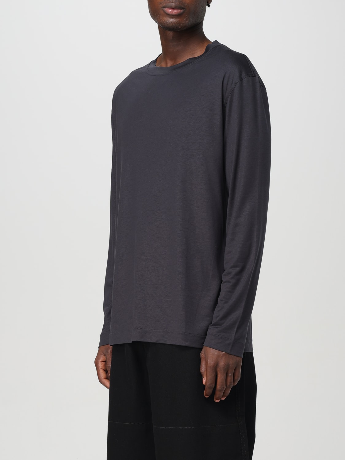 LEMAIRE SWEATER: Sweater men Lemaire, Black - Img 4