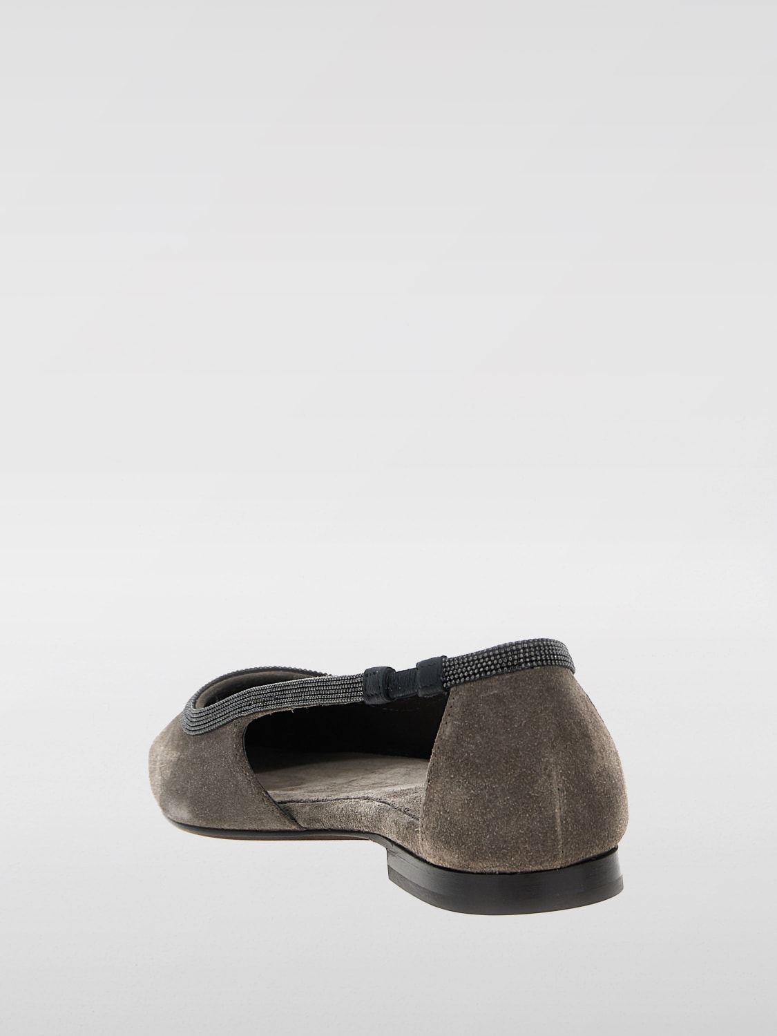 BRUNELLO CUCINELLI BALLET FLATS: Shoes woman Brunello Cucinelli, Grey - Img 3