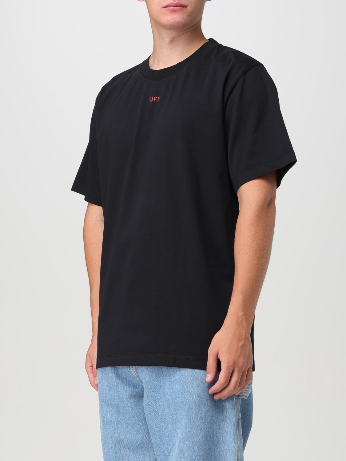 OFF-WHITE T-SHIRT: T-shirt men Off-white, Black - Img 3