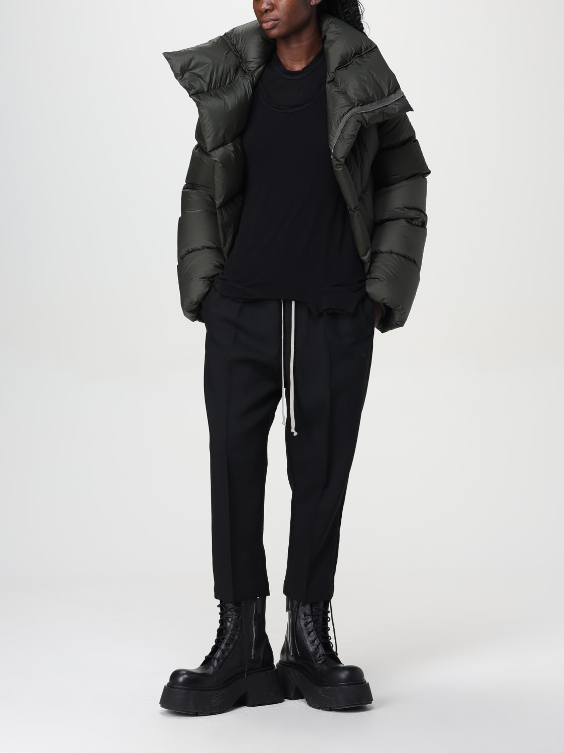 RICK OWENS 팬츠: 팬츠 여성 Rick Owens, 블랙 - Img 2